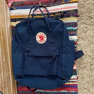 Fjallraven kanken blue backpack